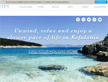 Tablet Screenshot of ipsgreece.com